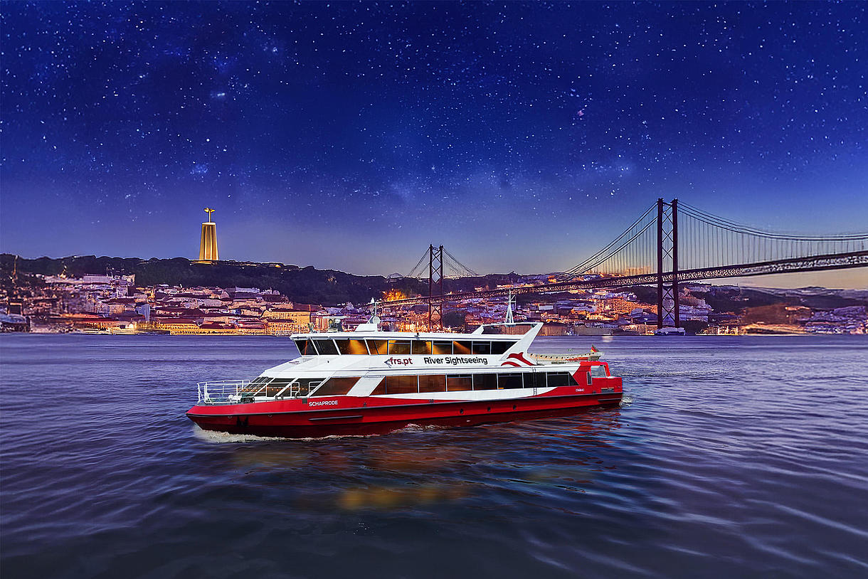 FRS Portugal Shiff "MS Shaprode" Lisbon Lights