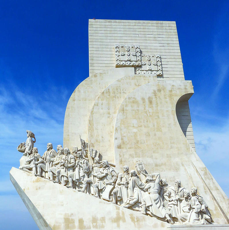 Das Padrão dos Descobrimentos oder auch Denkmal der Entdeckungen in Lissabon.