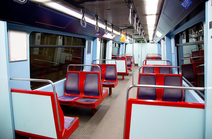 In der Metro in Lissabon