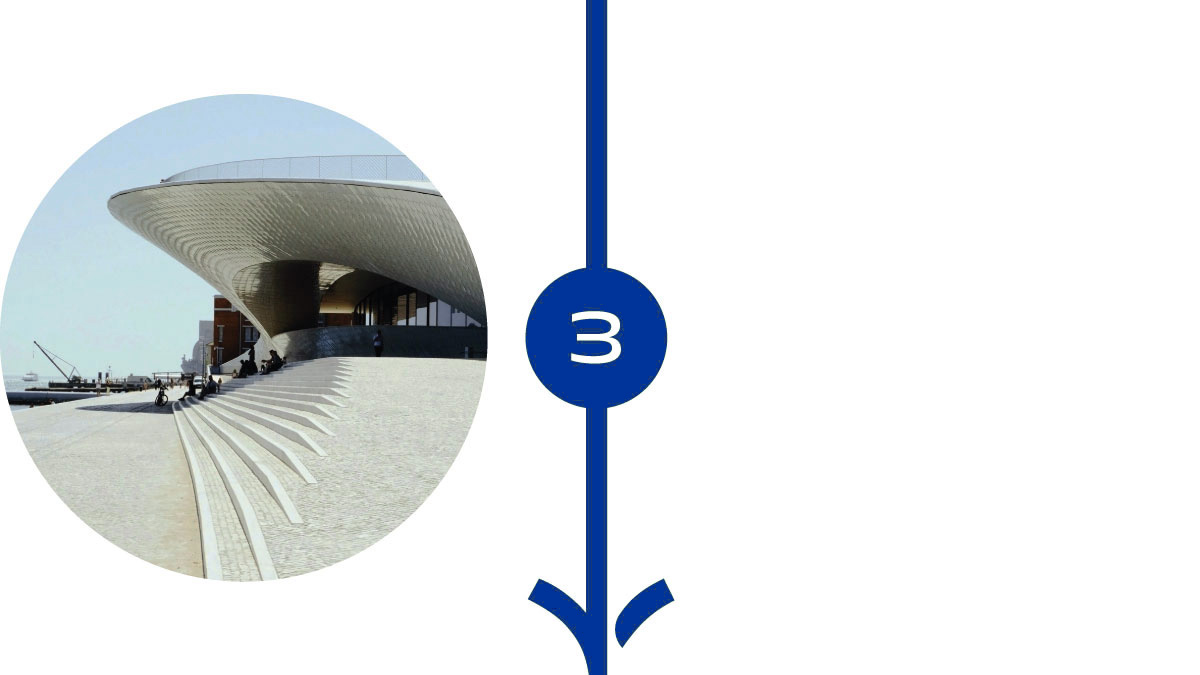 POI Nummer 3: Das Museum für Kunst, Architektur und Technologie (MAAT).