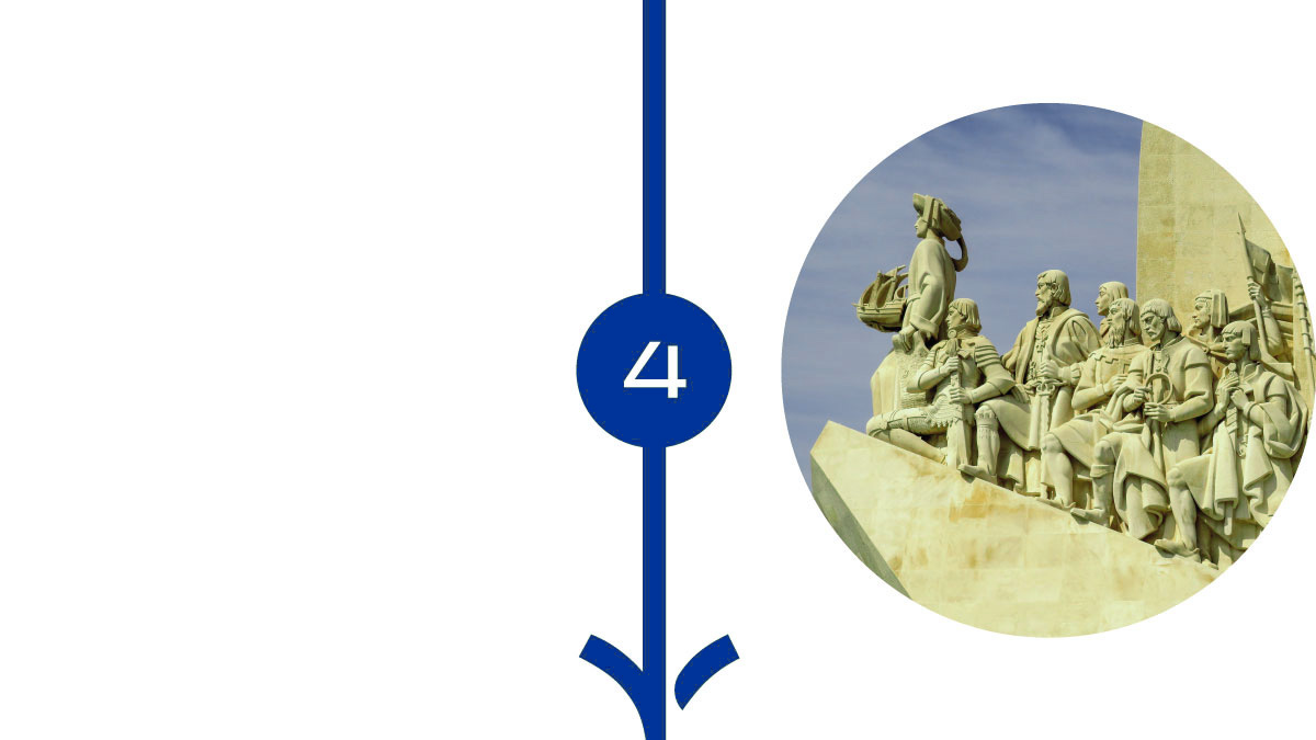 POI Nummer 4: Das Denkmal der Entdeckungen.